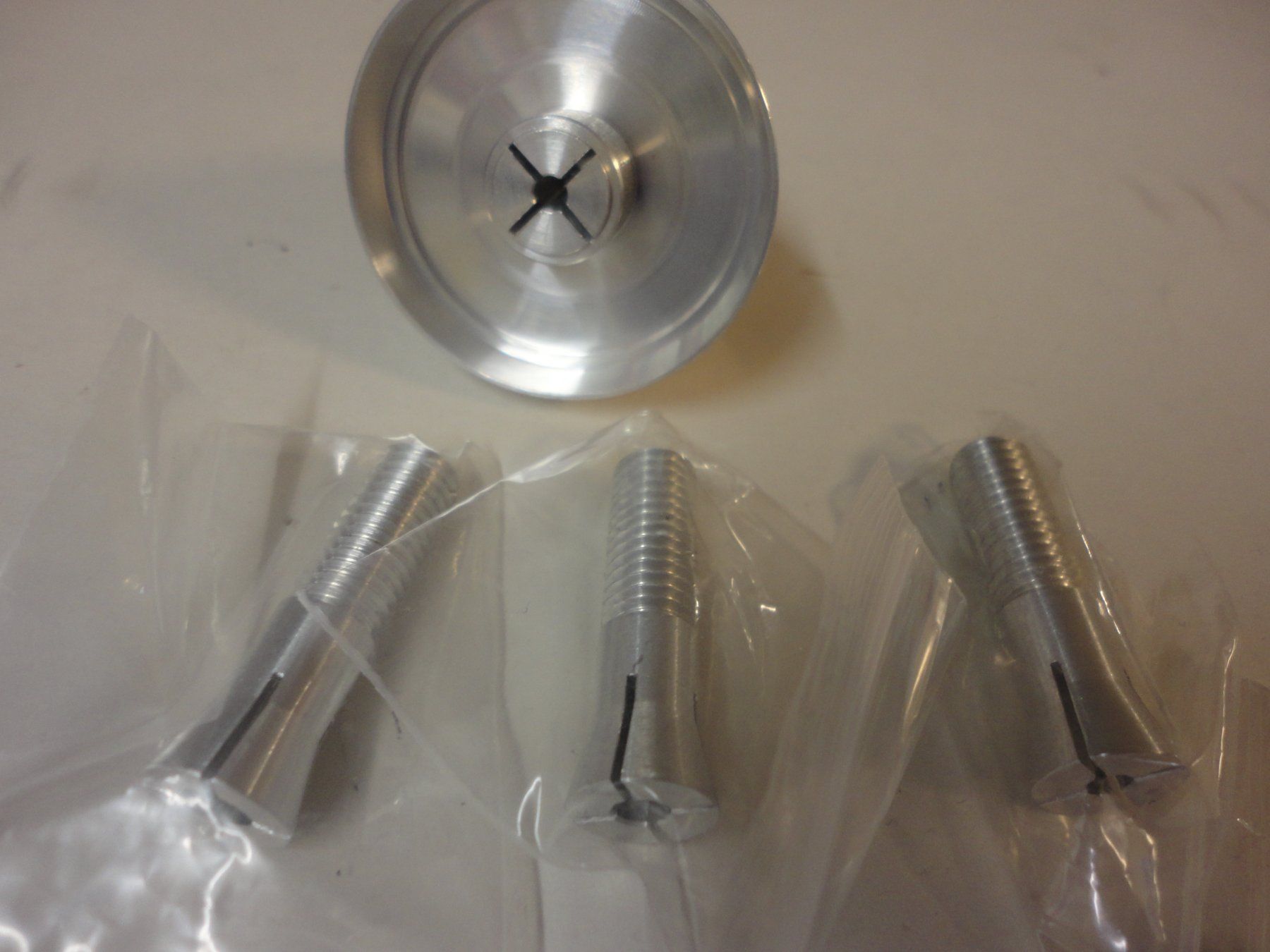 Modellismo RC: AluSpinner 40mm, Propellermitnehmer, Modellbau, – Nuovo e nell'imballaggio originale da Horgen venduto da RcModell 2