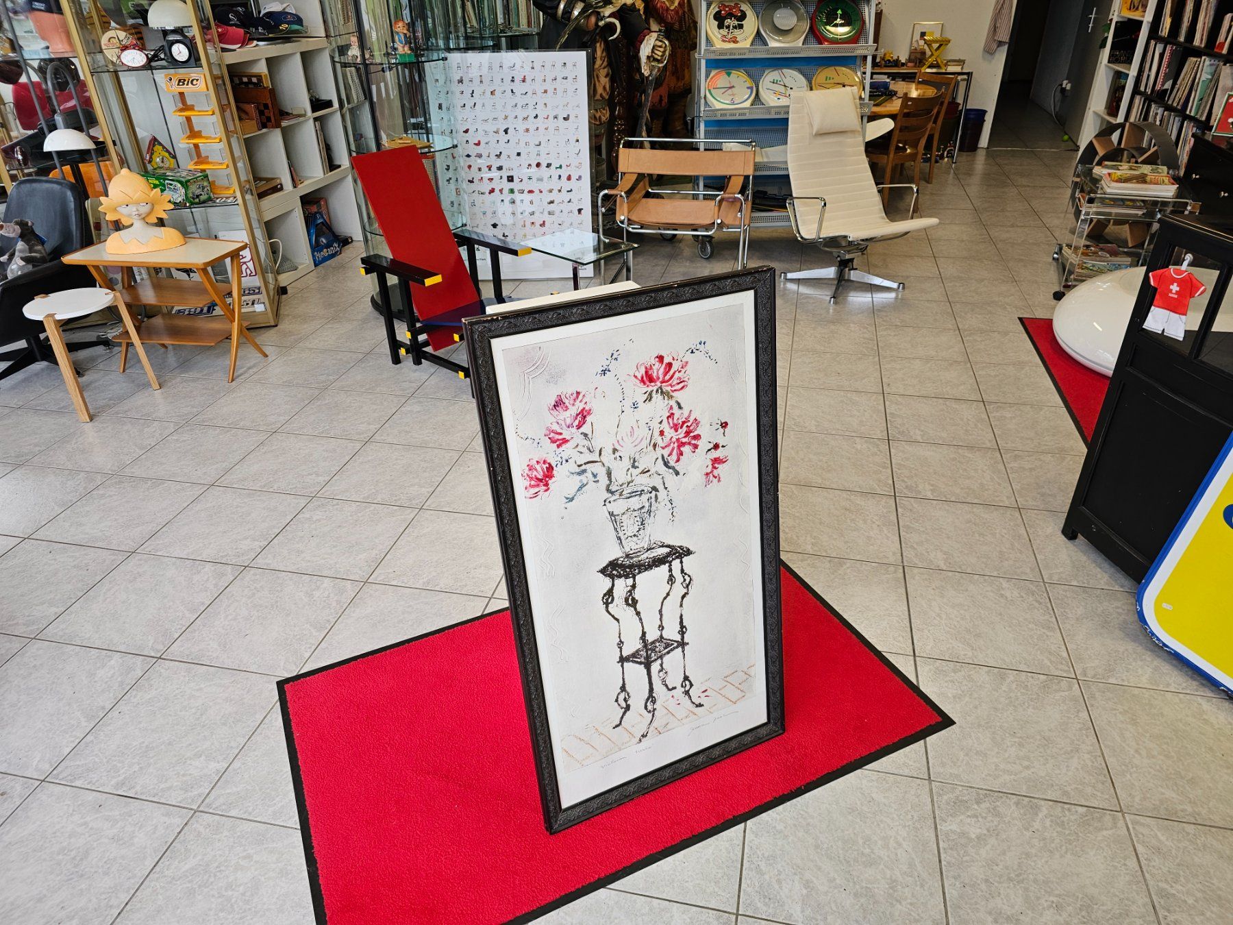 Tableaux: Isaac: Viktorianischer Kunstdruck. Victorian Table – D'occasion à Nottwil par Wondewa-Shop 6
