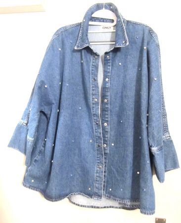 Coole Jeansj. mit Strasssteinen (alle dran! ) Leicht Swinger