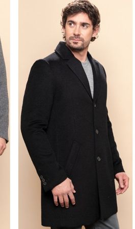 Manteau Homme Baby Alpaca & Laine – Taille L – Très bon état