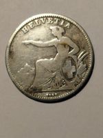 2 Francs Suisse1862 B -(argent)-HELVETIA ASSISE_TB/S_RARE