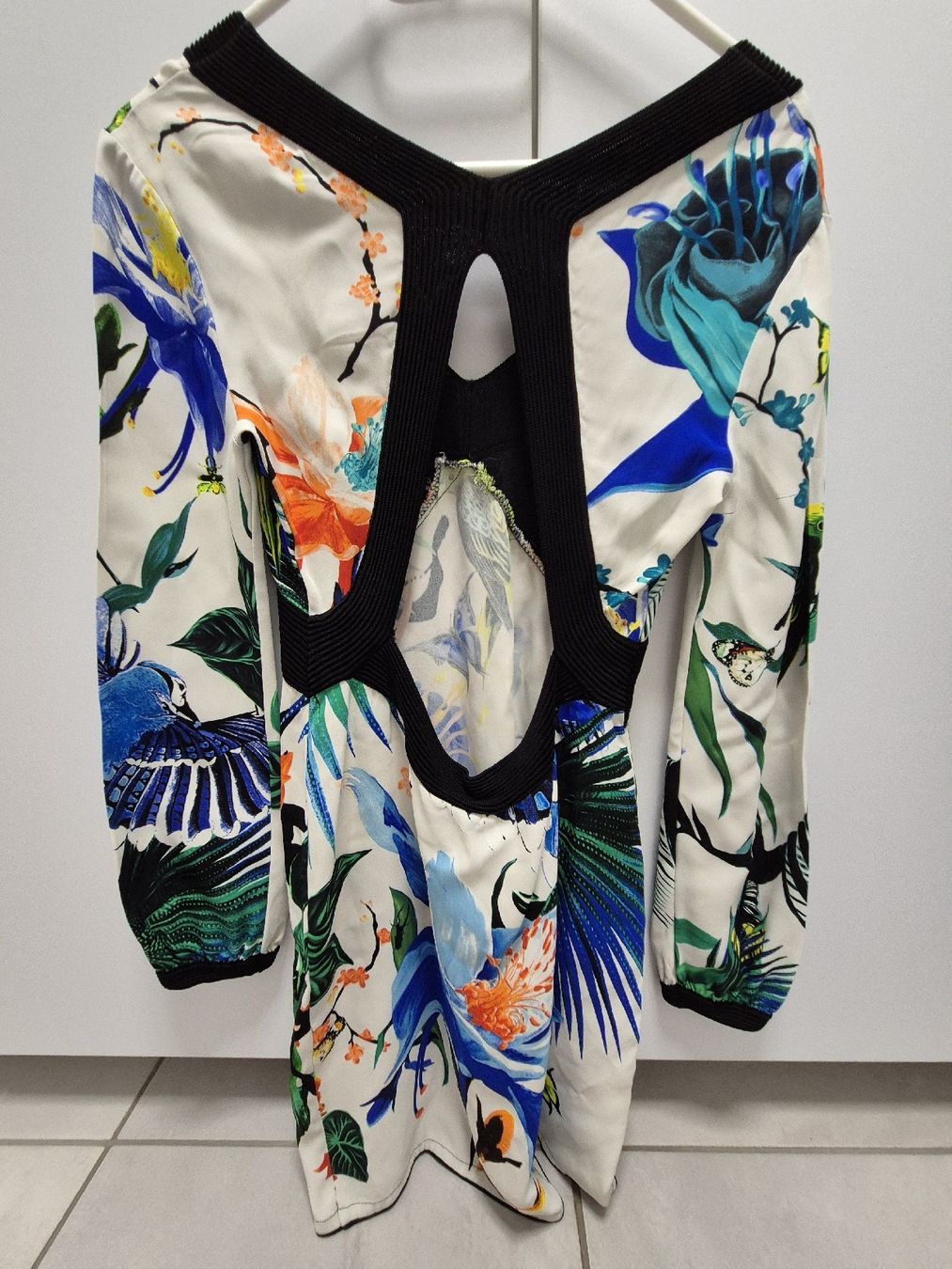 Roberto Cavalli Vestiti: Roberto Cavalli tropical birds Kleid – Nuovo (secondo la descrizione) da Volketswil venduto da 2000ra 2