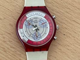 SWATCH NAVY BERRY UHR 1996