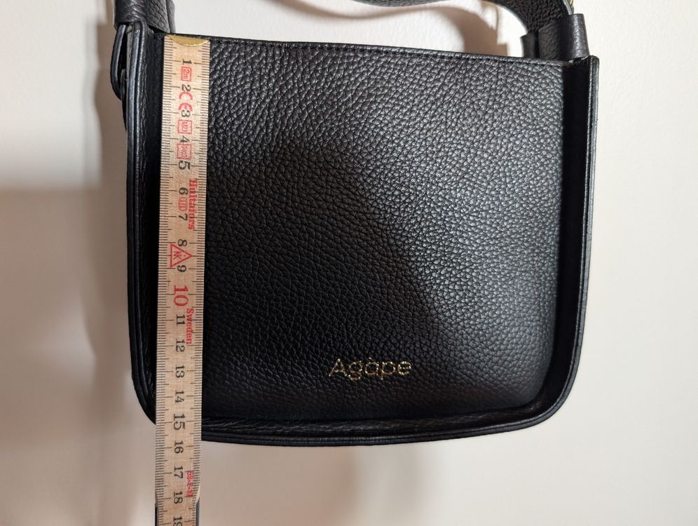 Borse da donna: Adorable petit sac crossbody acheté à Athènes cuir noir grai – Usato da Cheseaux-Lausanne venduto da loscaptos 4