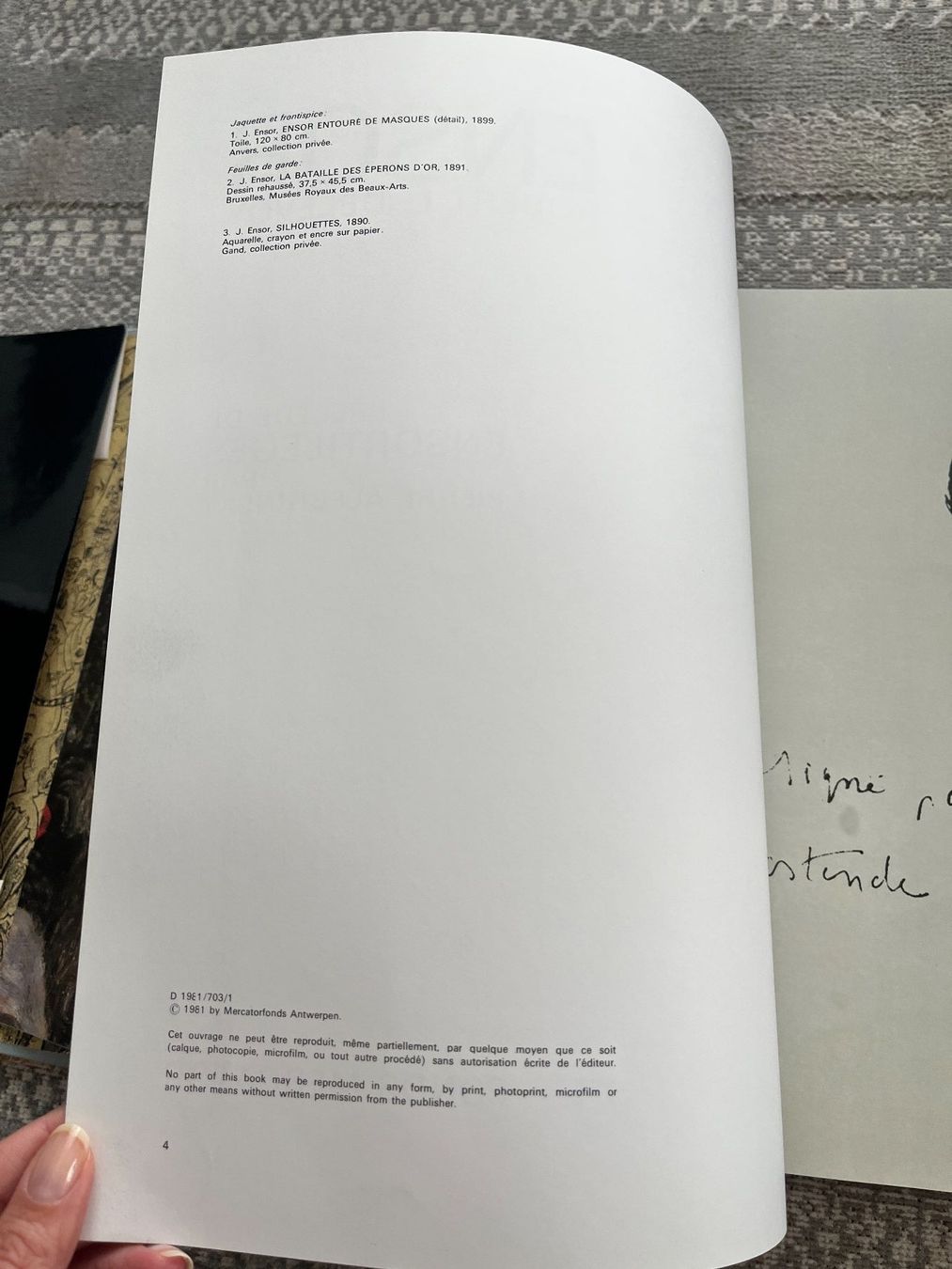 Bücher: ENSOR ROBERT L. DELEVOY – Gebraucht aus Lausanne von Kinga_Shopaholic 2
