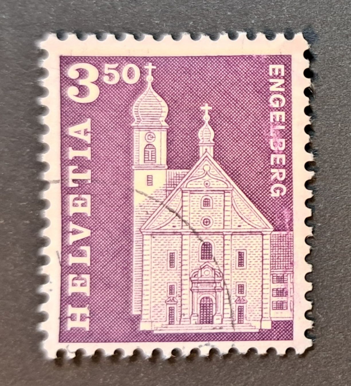 Alle Briefmarken: SBK 427 Abart Wischspur – Gebraucht aus Unterägeri von PhilatelieStudiger