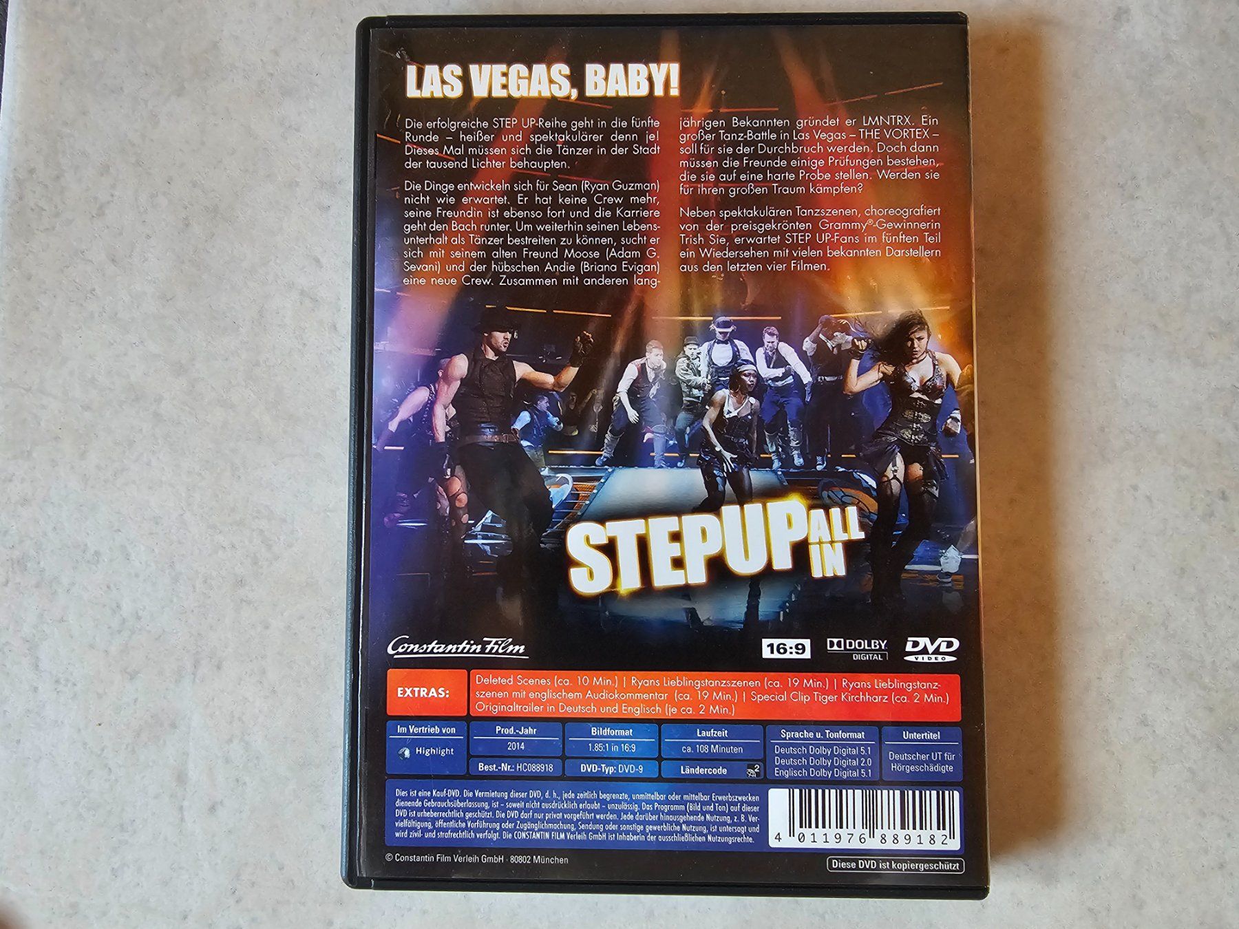 Tutti i DVDs: Step Up  -  All In – Usato da Schneisingen venduto da backstore24 1