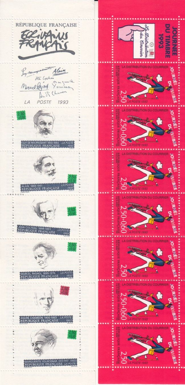 Tutti i francobolli: Frankreich 1993 postfrisch – Usato da Bürglen TG venduto da StampGraf 2