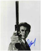 CLINT EASTWOOD - handsigniertes Grossfoto (20x25cm) mit COA