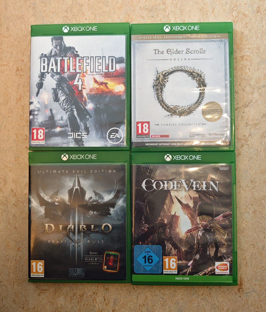 Microsoft Console: Xbox One mit 2TB Disk inkl. Monitor, Controller + 13 Games – Usato da Zürich venduto da Zakfu 4