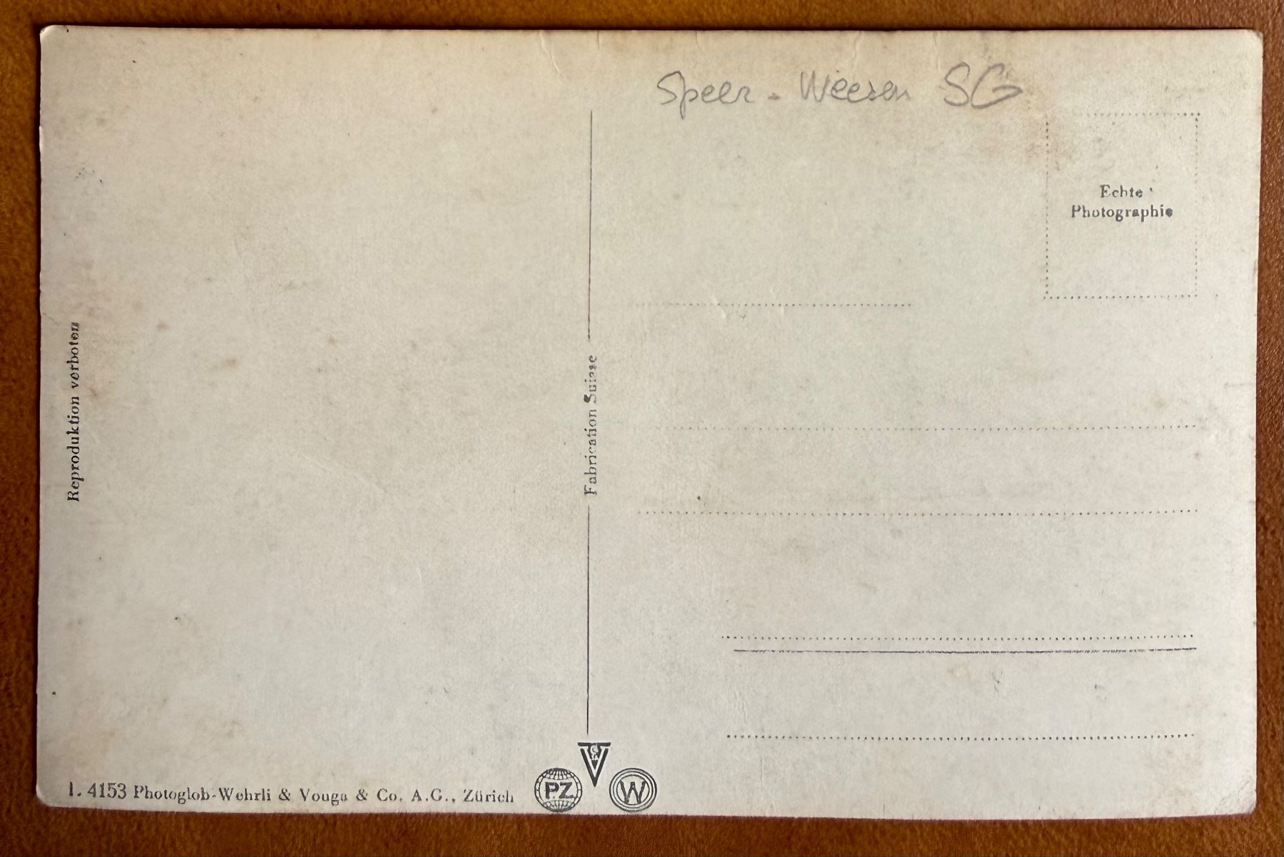 Cartoline postali: Speer - Weesen - AK – Usato da Lutry venduto da Ediego 1