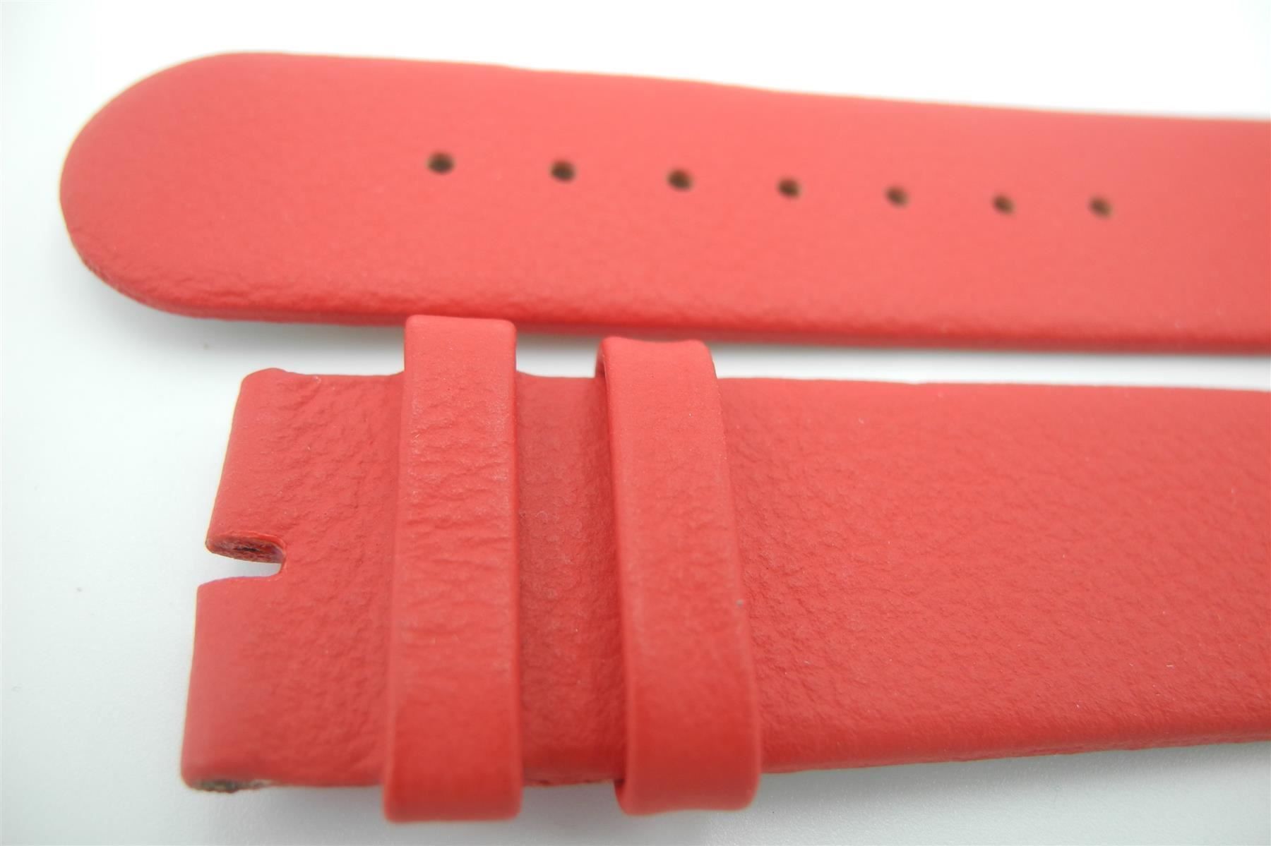 Bracciali & Braccialetti: 20 mm Leder Uhrenarmbandrot, Nr. 64a – Nuovo e nell'imballaggio originale da Kottwil venduto da Crazyrolf 2