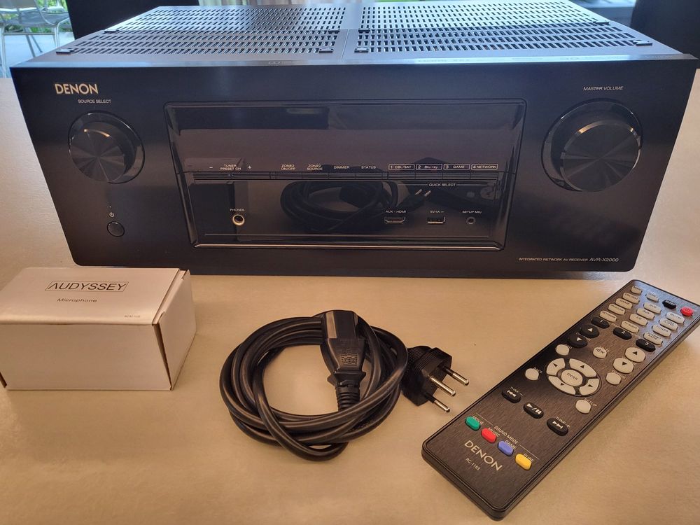 Câble D'alimentation 6 Pieds Pour Amplis Denon AVR-X2000, DRA-697CI, Etc. - Neuf Ouvert