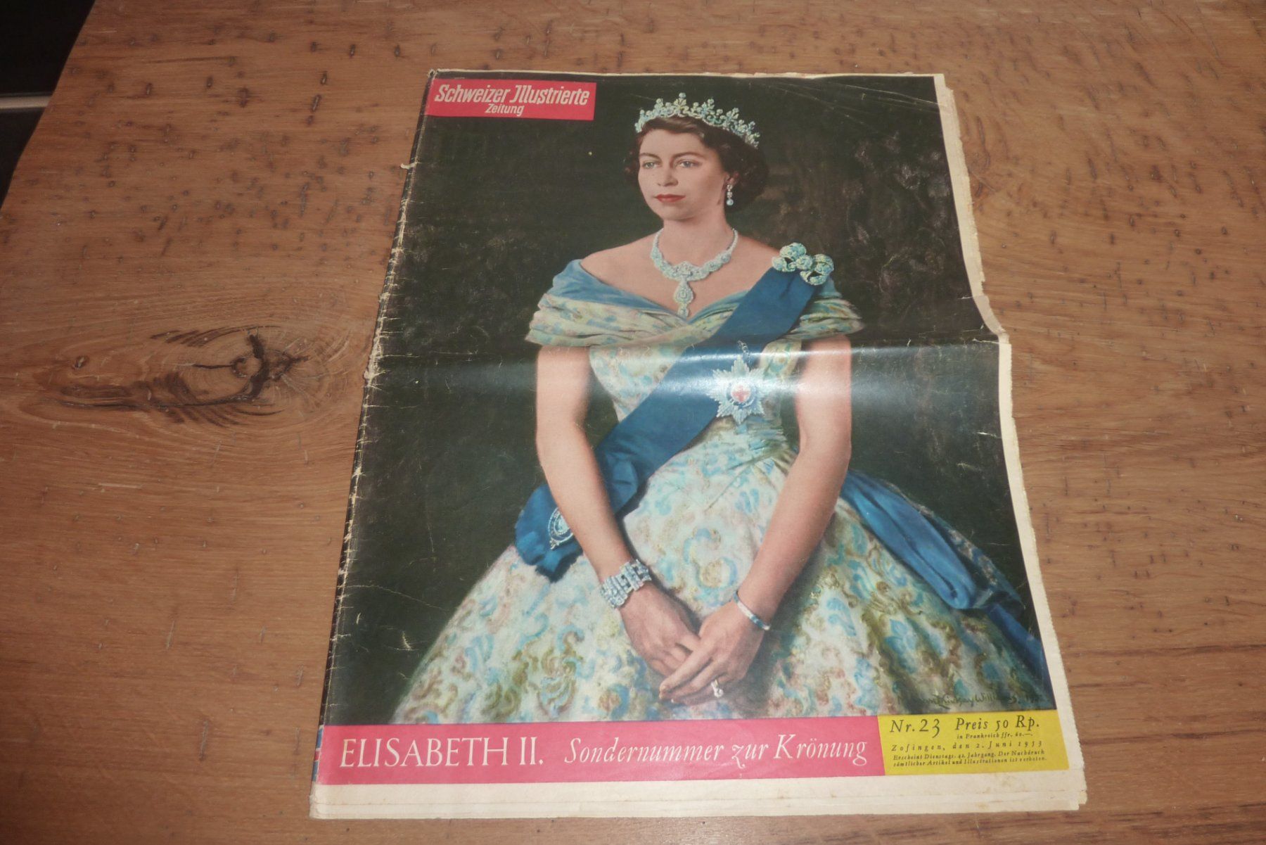 Riviste & Magazine: Schweizer Illustrierte Zeitung, Elisabeth II., Sondernummer – Usato da Lausen venduto da akira003