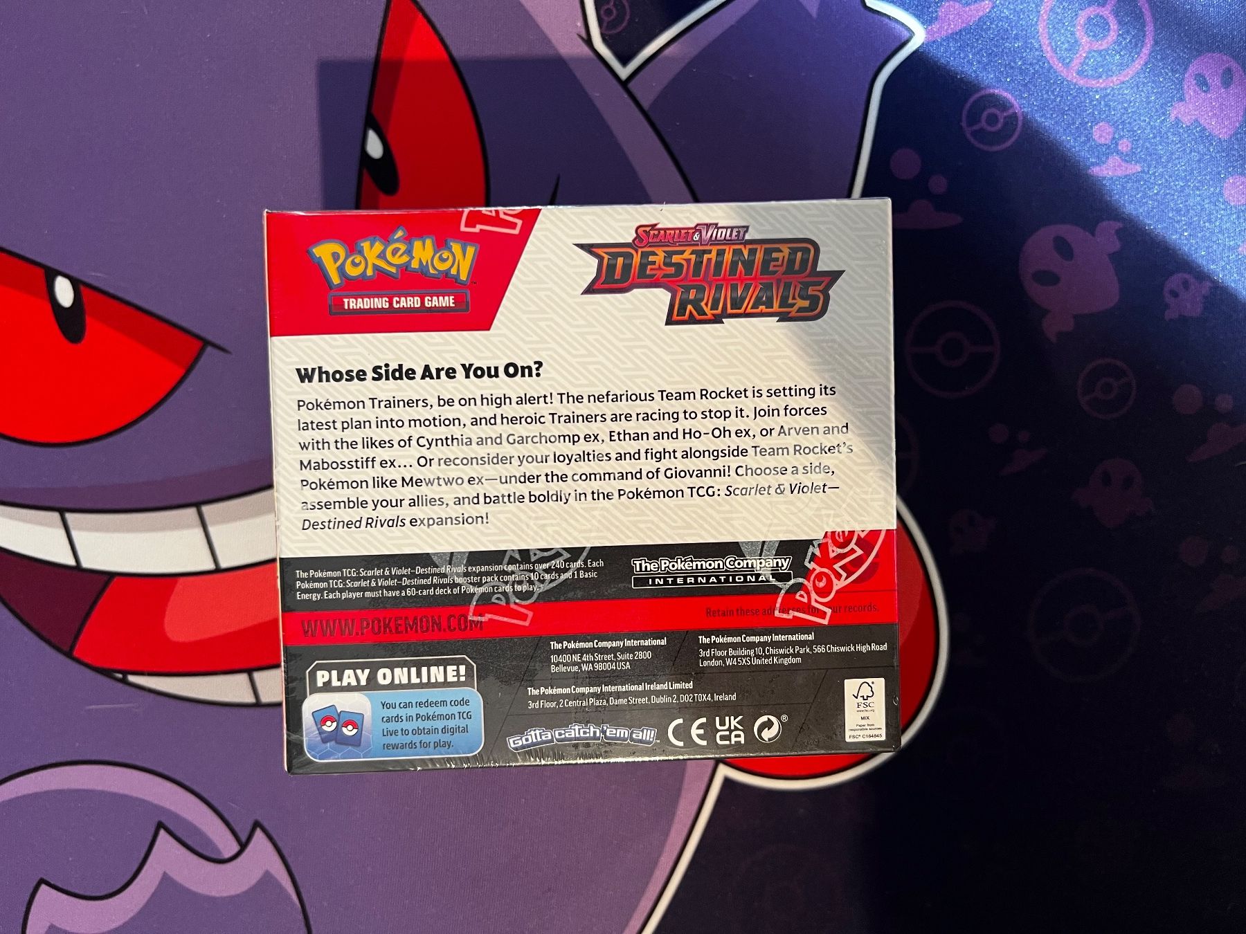 Pokémon Carte collezionabili: Pokemon Destined Rivals Booster Display ENG – Nuovo e nell'imballaggio originale da Castel San Pietro venduto da ves_2tns 1