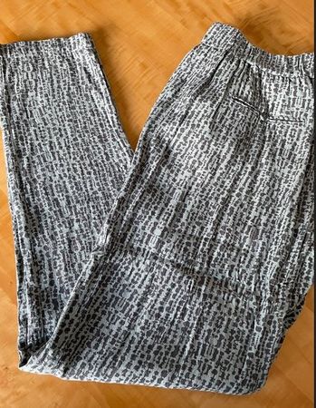 NILE Sommerhose Gr. XS eisblau-taupe