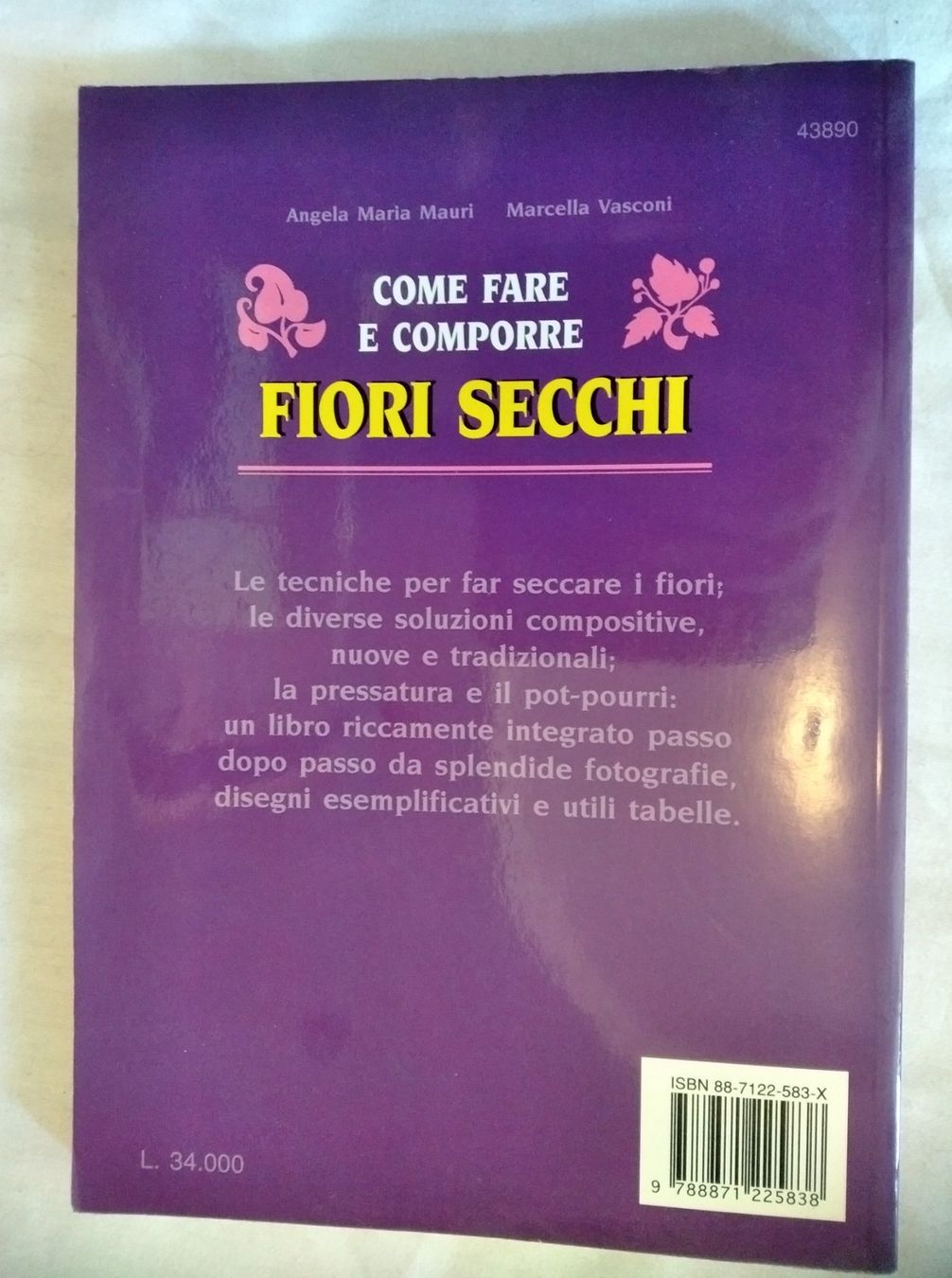 Libri: Fiori Secchi (Herstellungsanleitung) – Usato da Zürich venduto da Krempel2000 1