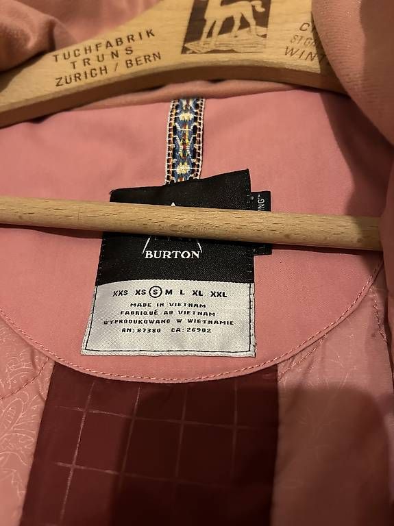 Giacche: burton jacke rosa gr. S – Usato da flims dorf venduto da schmetterling61281 2