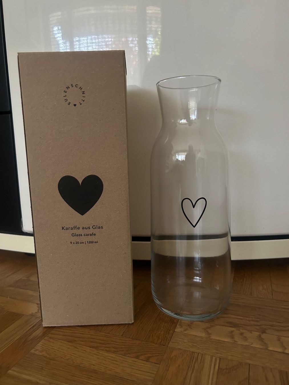 Carafes: Glas Karaffe von Eulenschnitt – Neuf avec emballage d'origine à Allschwil par meeresperle