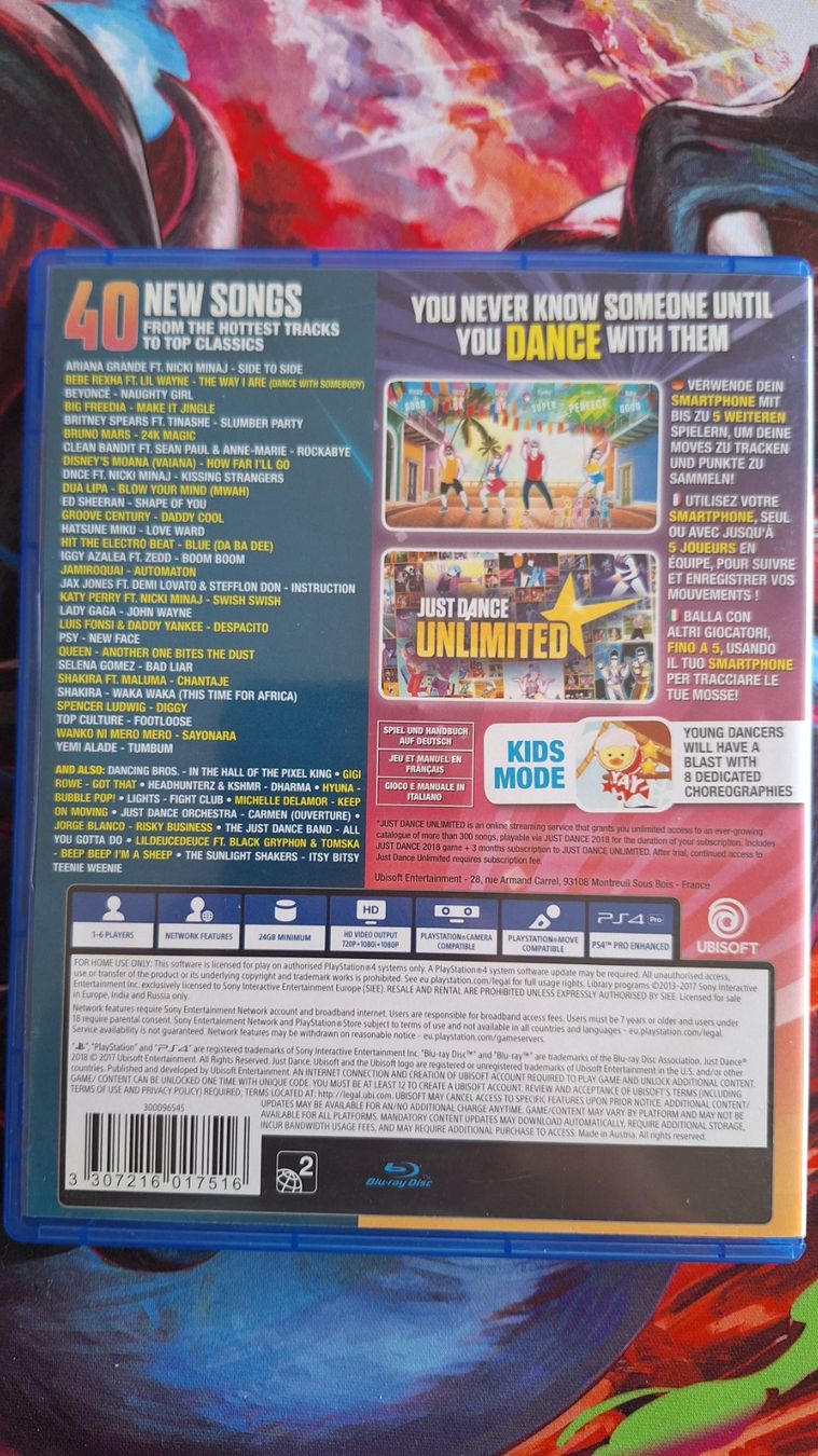 Spiele: Just Dance 2018 für PS4 – Gebraucht aus Altstätten SG von GGsGameshop 1