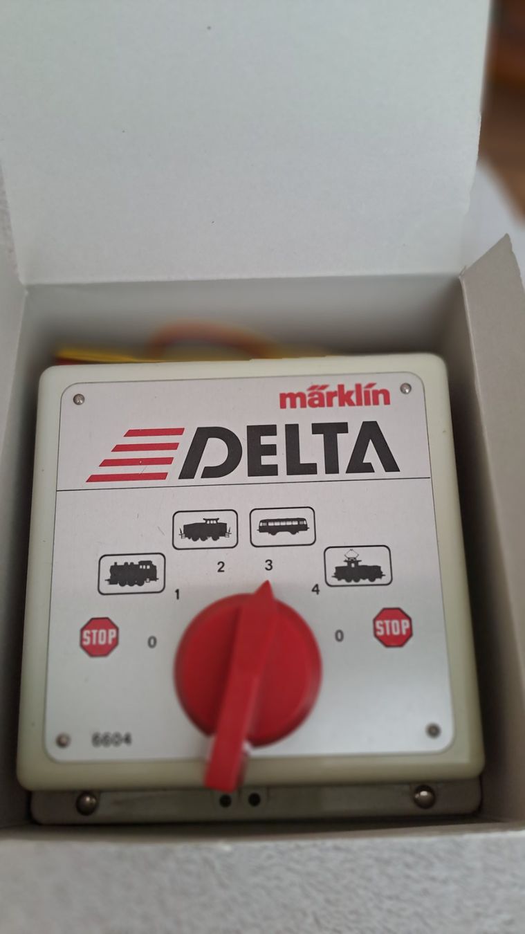 Märklin Modelleisenbahnen: Märklin 6604 Delta Control Steuergerät/24 – Gebraucht aus Winterthur von Riebeli333 1