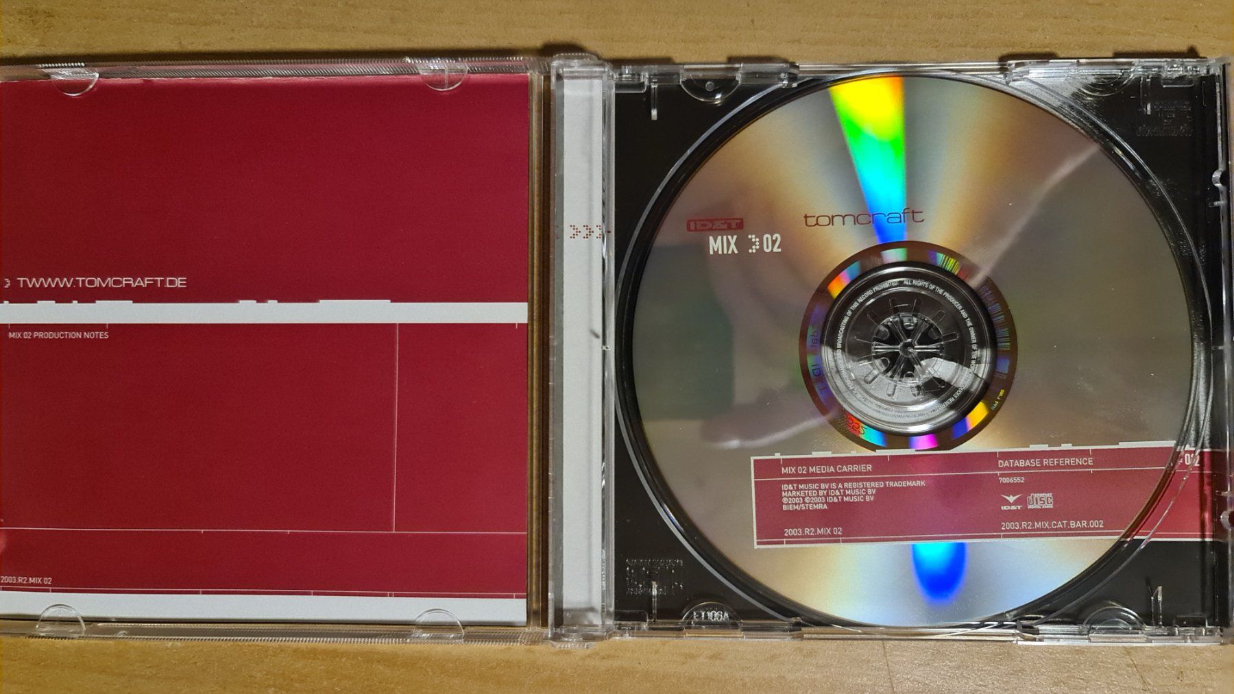 CD: Tomcraft - tomcraft presents MIX 3.02 CD – Usato da Dintikon venduto da Vexi 1