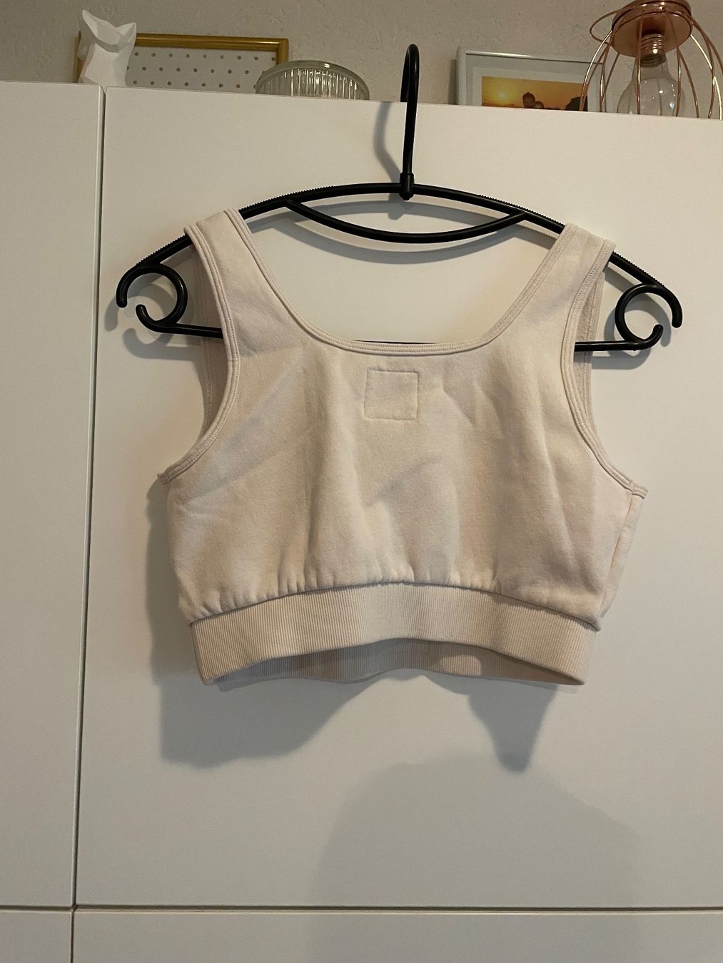 Top: Brassière Lounge Coton Beige S – Usato da Pully venduto da kaba07 2
