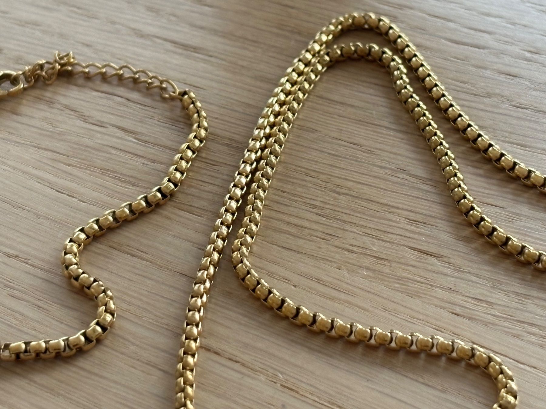 Catenine: Luxus Elegante Kette mit Armband Farbe Gold – Nuovo (secondo la descrizione) da Biel-Bienne venduto da Roserosse13 4