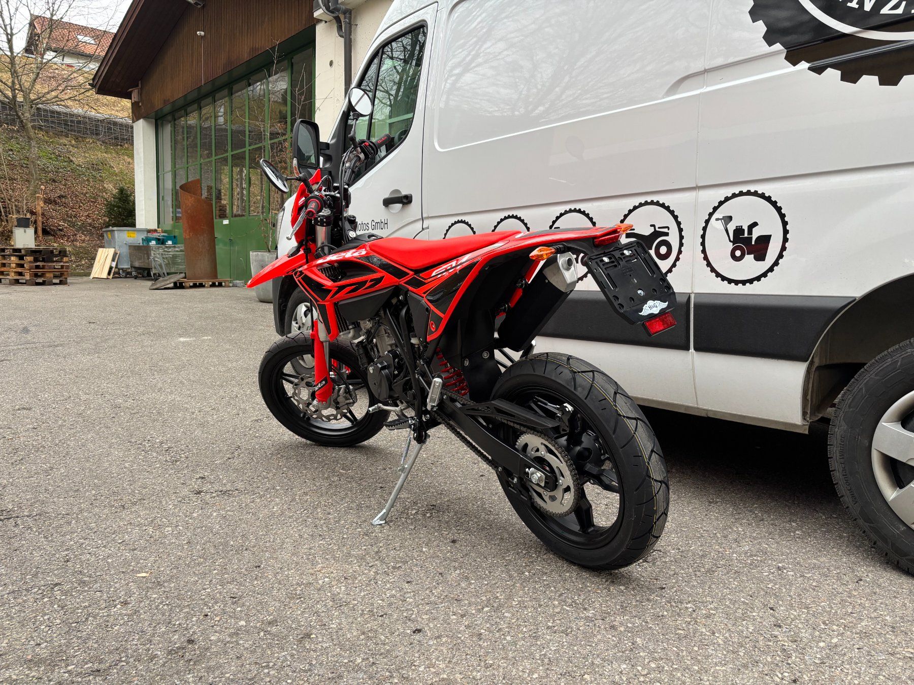 Beta Strada: BETA RR125i  MOTARD ROT  Neu – Nuovo (secondo la descrizione) da Appenzell venduto da hgmotos 1