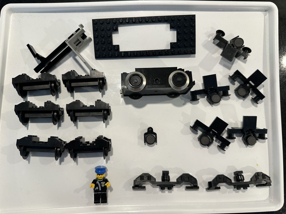 Lego Giocattoli: Lego Eisenbahn Zubehör Motor 9V – Usato da Ebikon venduto da Gaenggeliwaar