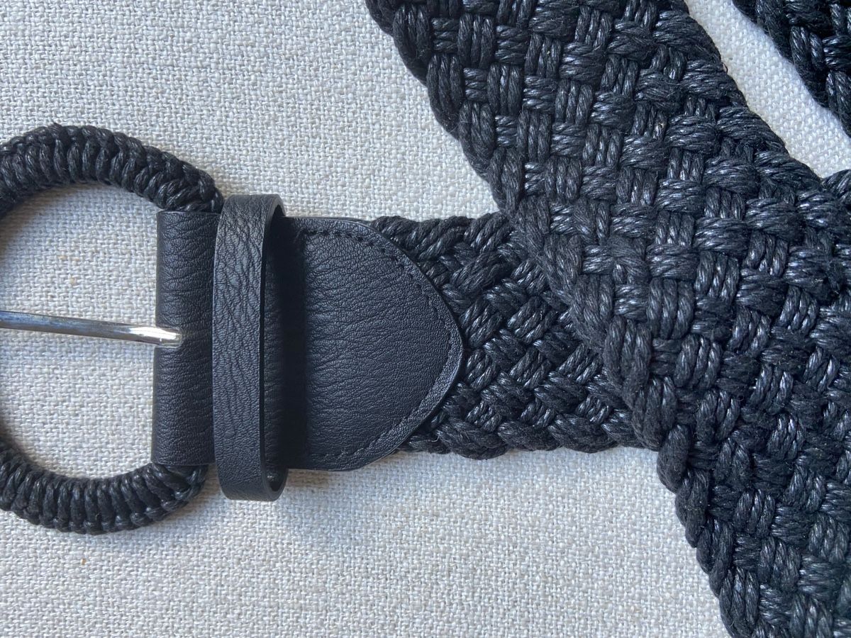 Cinture: Schwarzer Flechtgürtel, sommer Accessoire! – Nuovo (secondo la descrizione) da Zürich venduto da cas_x6pw 1