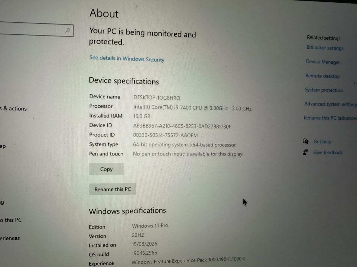 Lenovo PCs: Lenovo V520S SFF PC – D'occasion à Zürich par ceinem 1