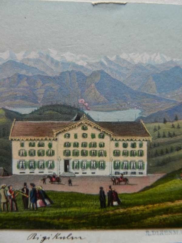 Gravures: Rigi Kulm cdv – D'occasion à Risch par Rischli15 5