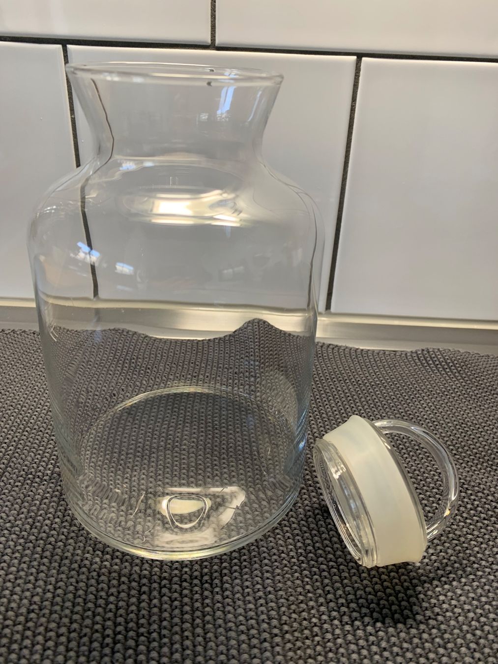 Bicchieri: Vorratsdose mit Deckel, Glas – Nuovo (secondo la descrizione) da Winterthur venduto da Dagmar-Steffen011