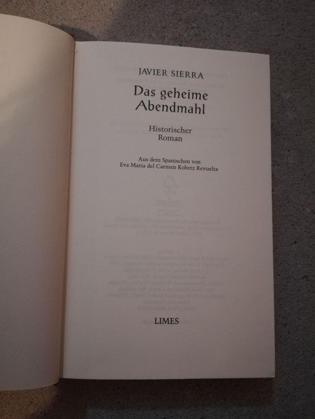 Bücher: Das geheime Abendmahl – Gebraucht aus Büttikon AG von Amineah 2