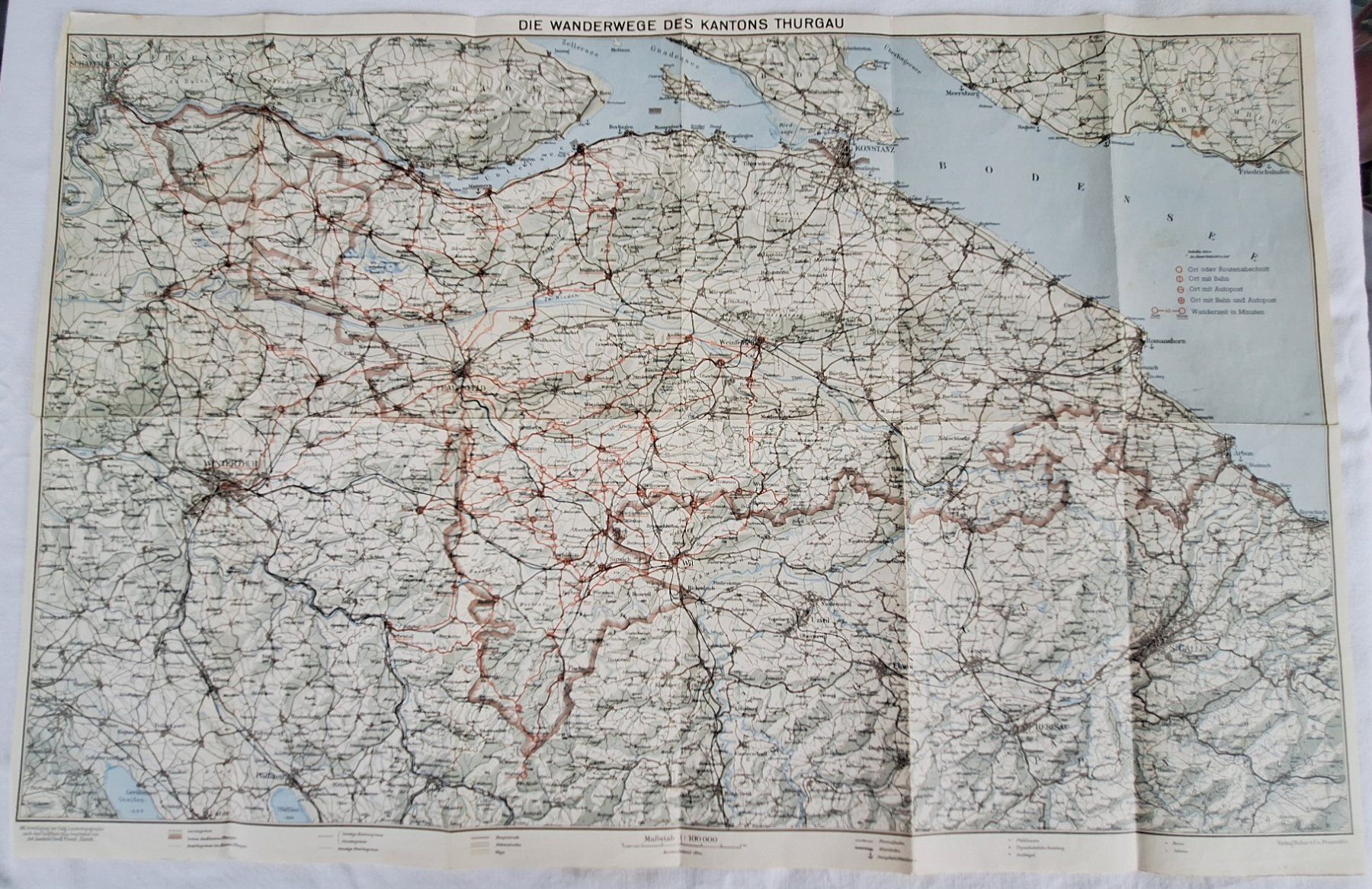 Libri: Thurgauer Wanderbuch I – Usato da Schaffhausen venduto da Hottschili 3