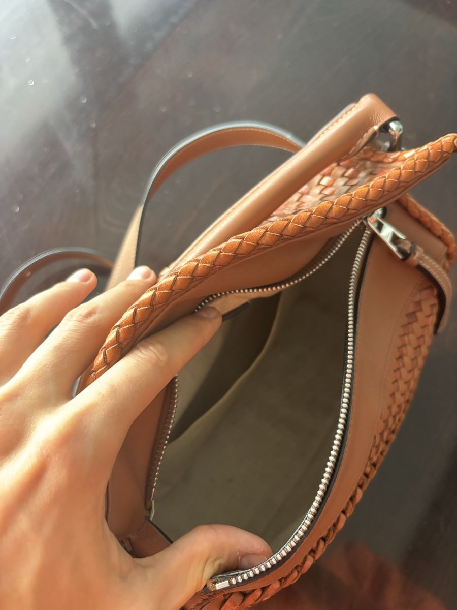 Loewe Borse da donna: Loewe Puzzle Small - Woven - Brown – Usato da Kilchberg ZH venduto da joa_v7bl 6
