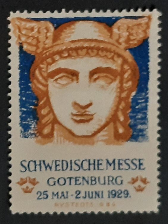 Vignette - Schwedische Messe Gotenburg 1929 | Kaufen auf Ricardo