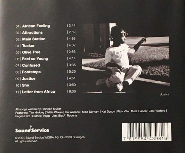 CD: Heinrich Müller - Footsteps – Usato da Grüningen venduto da azulgris 1
