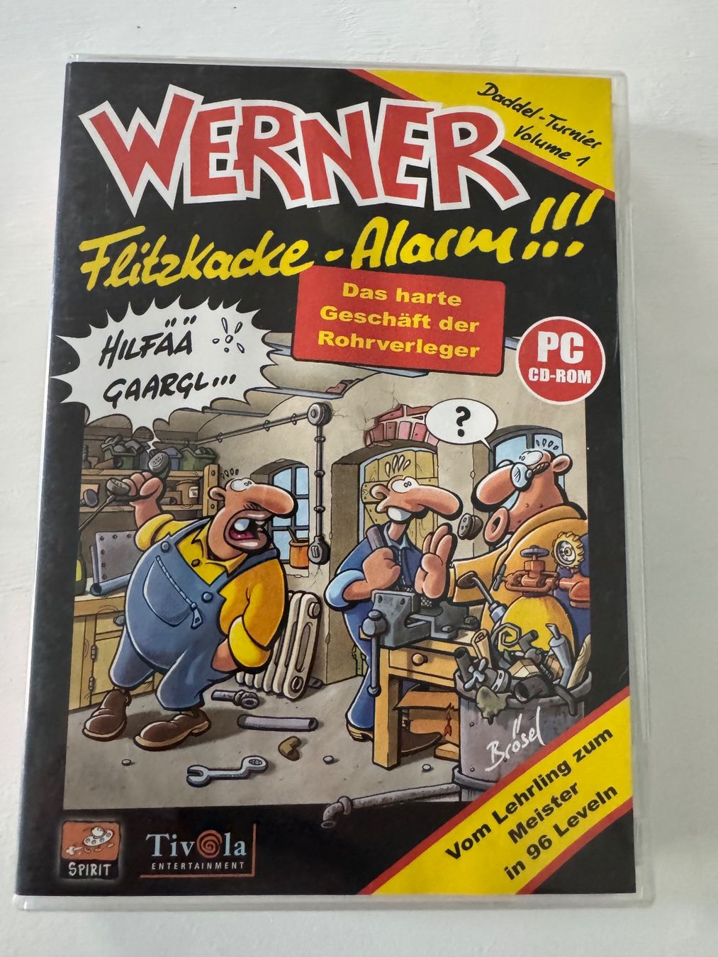 Giochi: Werner Flitzkacke-Alarm PC CD-ROM Originalverpackt – Usato da Schachen LU venduto da danb86