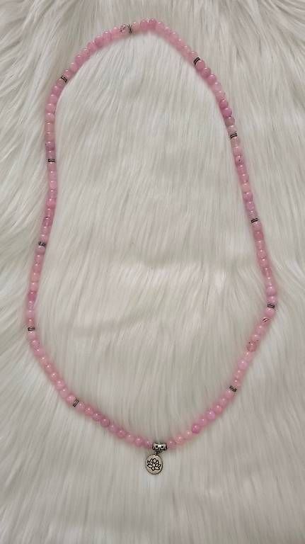 Catenine: Collier quartz rose – Usato da Cheseaux-Lausanne venduto da Ana_Gandarinho