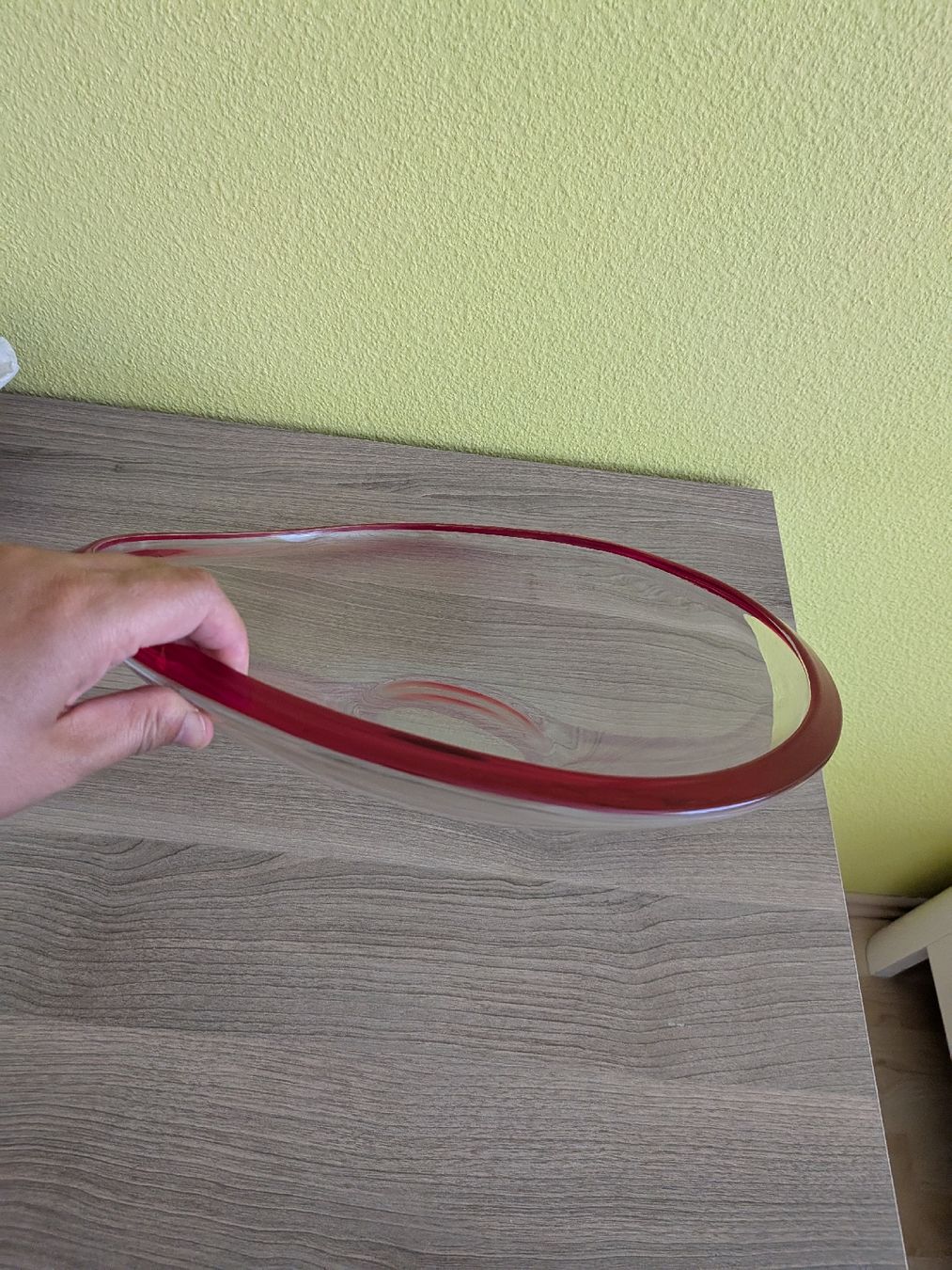 Schalen: NEU! Glas Schalen Set Rot Rand 4 Stck  – Neu und originalverpackt aus Basel von JJ.Elena 5