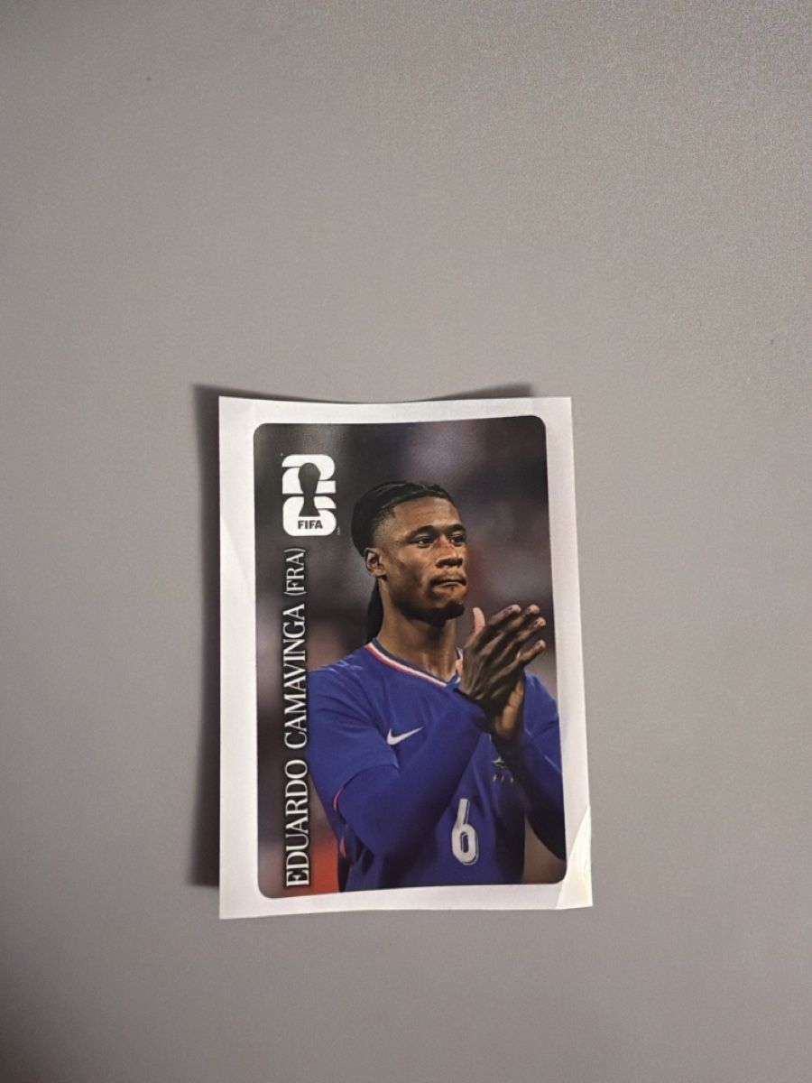 Panini Carte collezionabili: Coca Cola Panini Eduardo Camavinga – Usato da Aarburg venduto da demeli