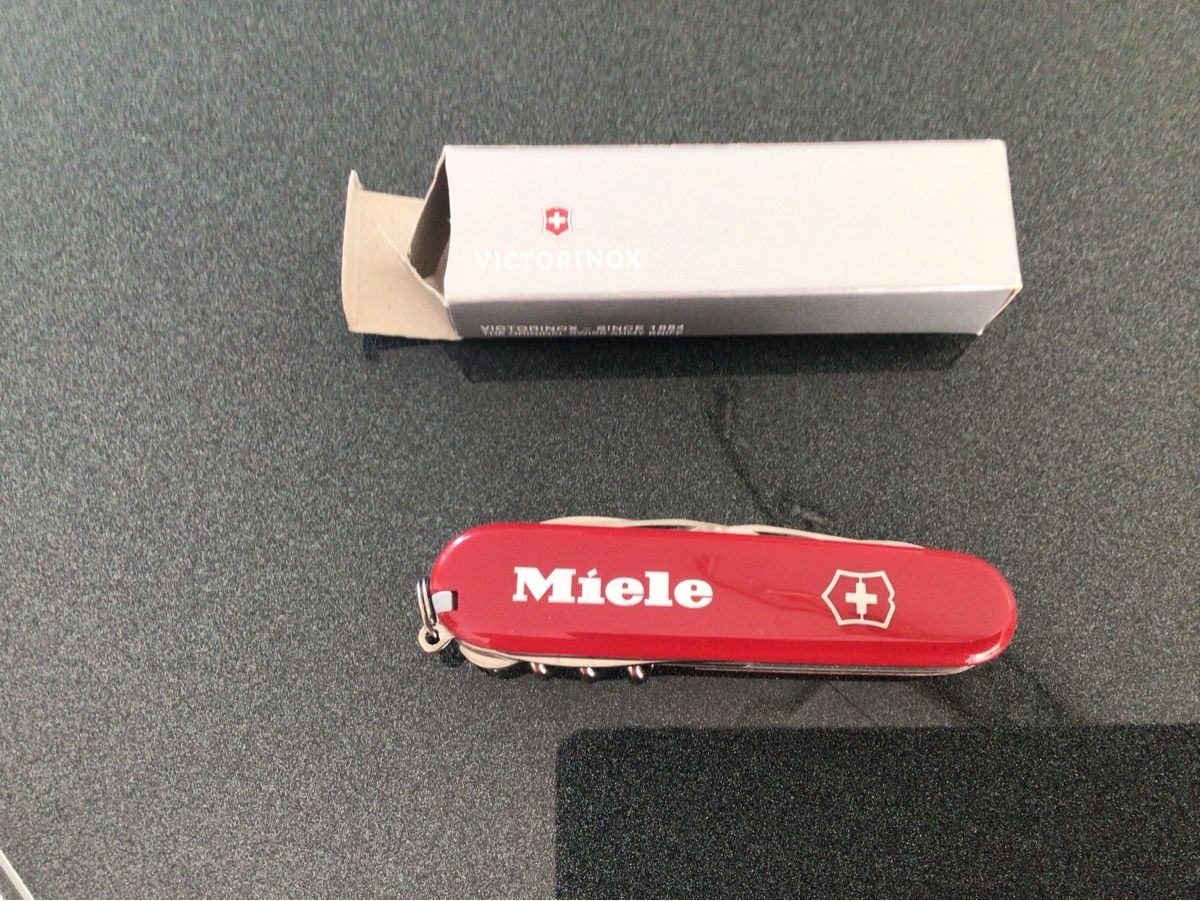 Victorinox Coltelli tascabile: Neues Victorinox  Werbemesser  – Nuovo e nell'imballaggio originale da Oetwil am See venduto da ifnam