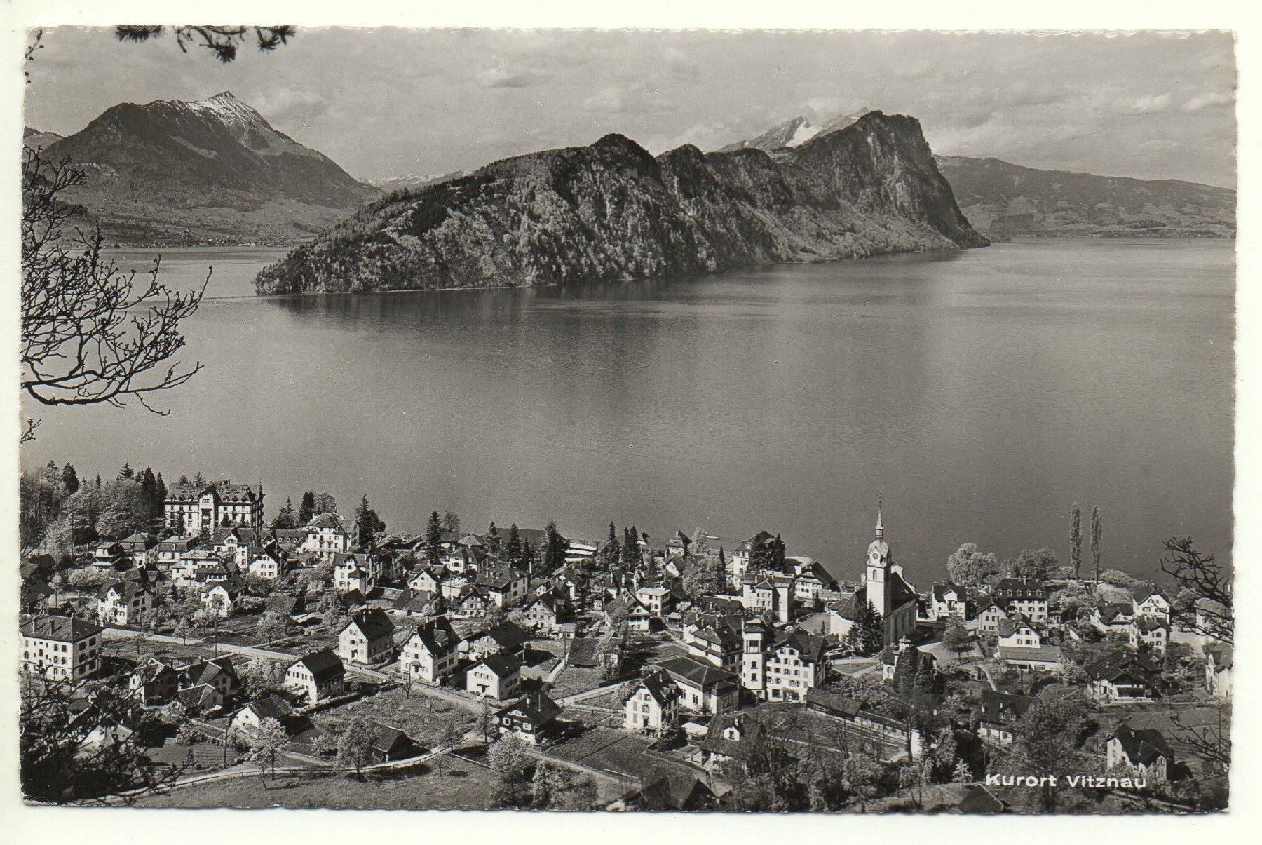 Cartoline postali: VITZNAU am Vierwaldstättersee – Usato da Jona venduto da philajona