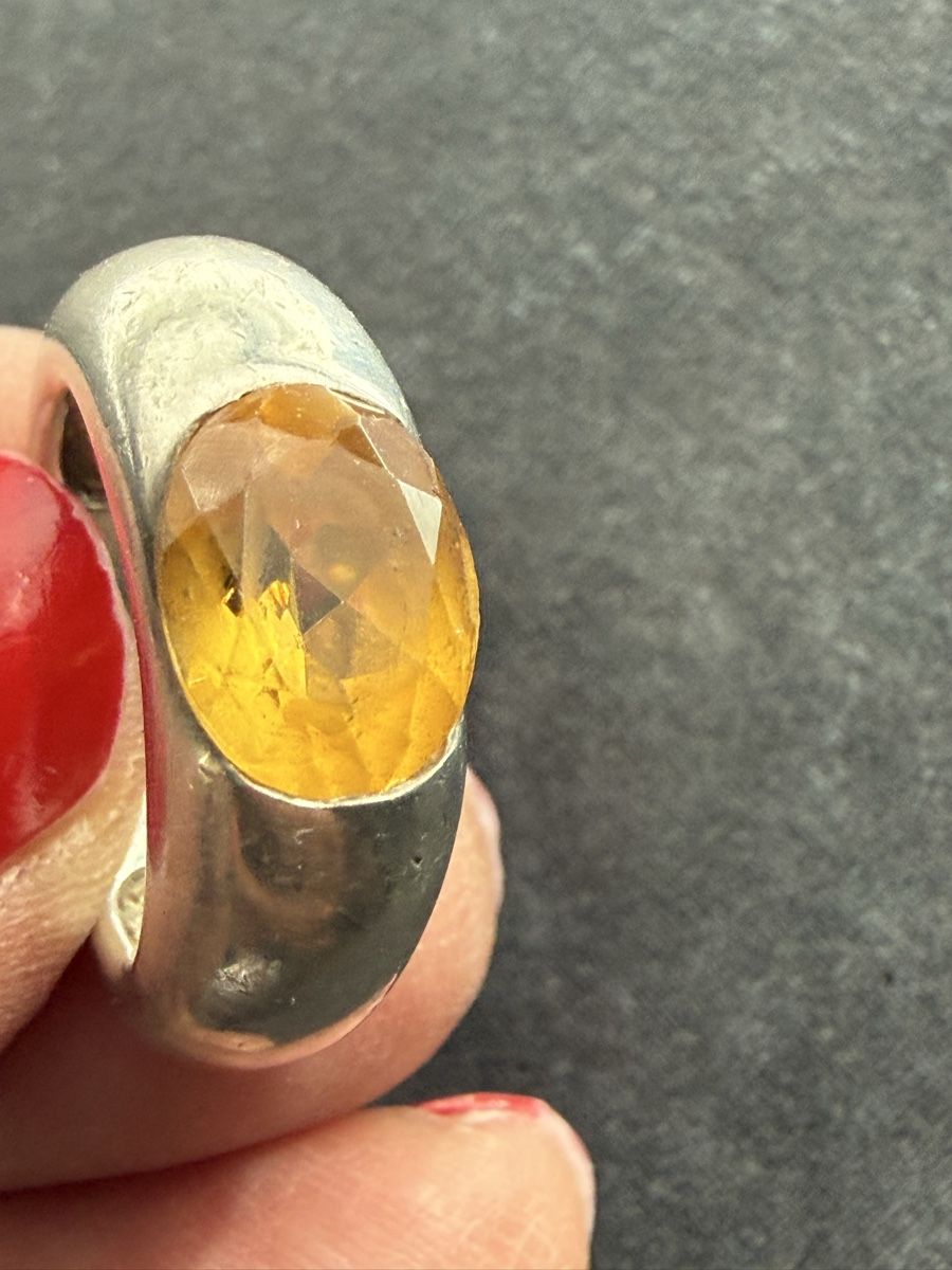 Ringe: Ring mit Citrin – Gebraucht aus Oberhof von RealStone