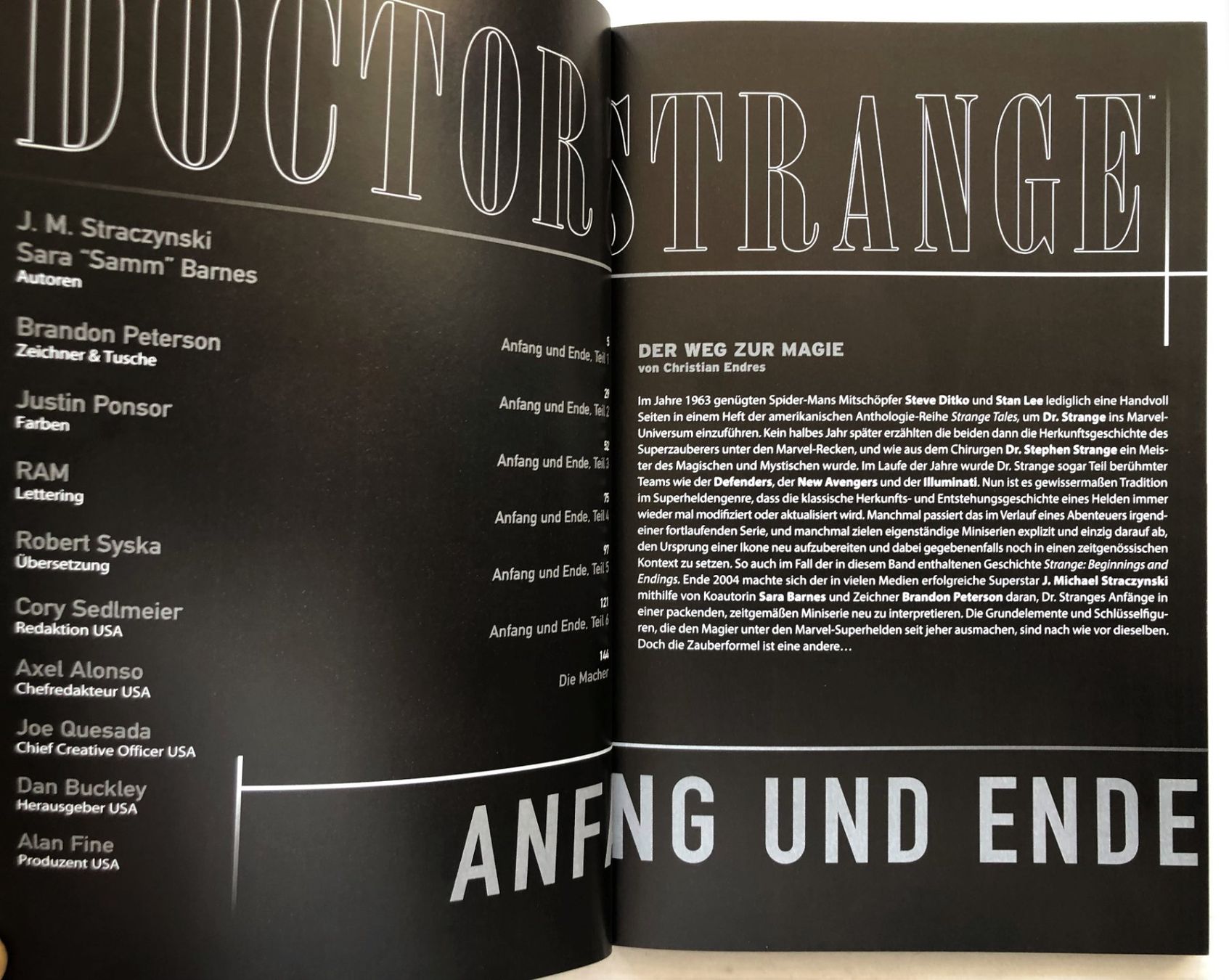 Comics: DOCTOR STRANGE - Anfang und Ende - Marvel Comics – Gebraucht aus Schaffhausen von durruti 2