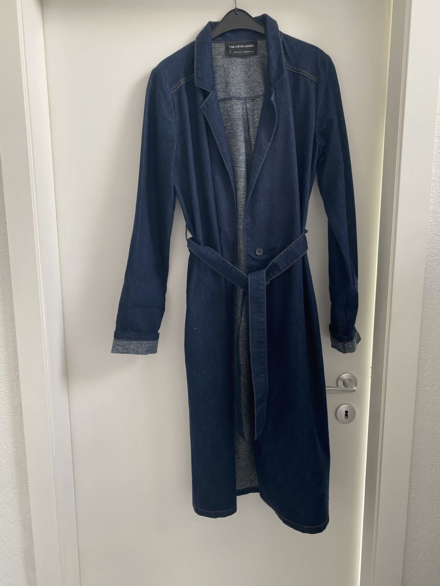 Cappotti: Trench-coat en jean. – Usato da Echallens venduto da 1961zap 2
