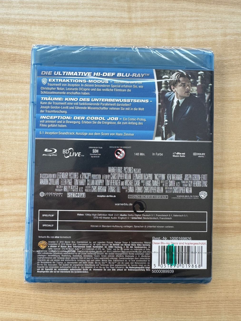 Tutti i DVDs: Inception – Nuovo e nell'imballaggio originale da Ostermundigen venduto da Rick-C137 1
