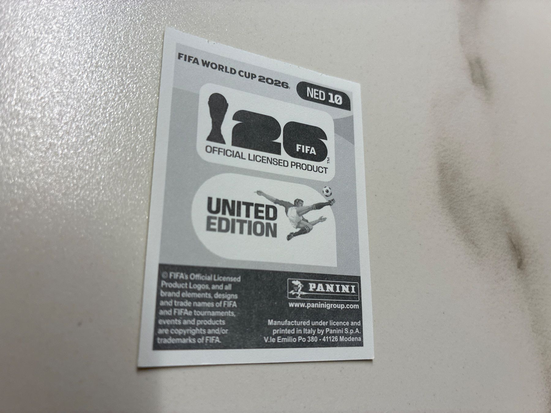 Panini Carte collezionabili: Panini WM 2026 Mexiko Sticker - NED10 – Nuovo (secondo la descrizione) da Basel venduto da yac_h5js 1
